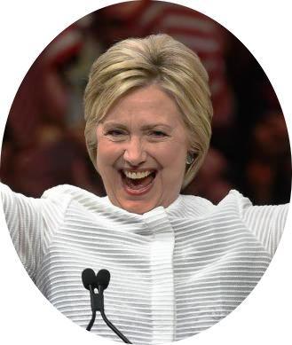 L'épouse de Bill Clinton, favorite des démocrates