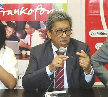 Le Maire du "Village de la Francophonie", Ntsoa Andriamifidimanana